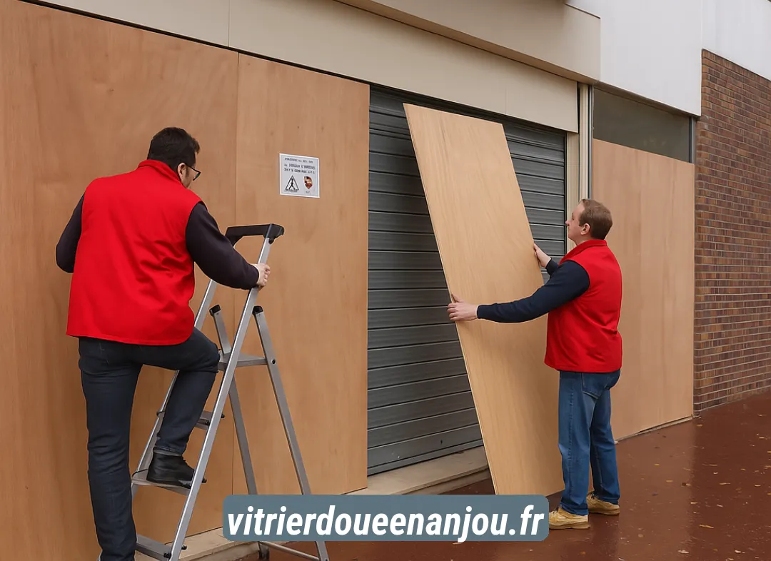 Mise en sécurité fermeture provisoire Doué-en-Anjou